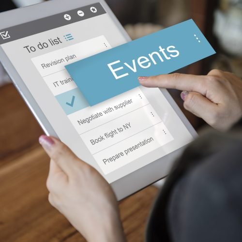 Digital Business To do List App Interface